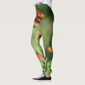 Gaillardia SunFlowers Wildblumen Blumengrün Leggings (Links)