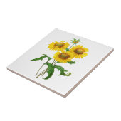 Gaillardia von Pierre Joseph Redoute Fliese (Seite)