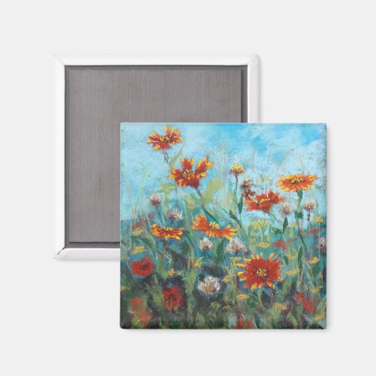 Gaillardias Magnet (Vorderseite/Rückseite)