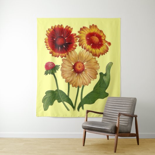 gaillardias print wandteppich (Beispiel)