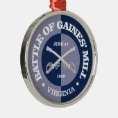 Gaines' Mill (B&G) Ornament Aus Metall (Rechts)