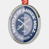 Gaines' Mill (B&G) Ornament Aus Metall (Links)