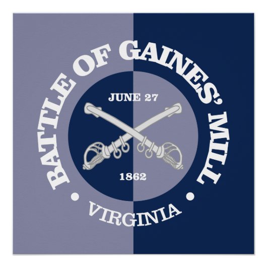 Gaines' Mill (B&G) Poster (Vorderseite)