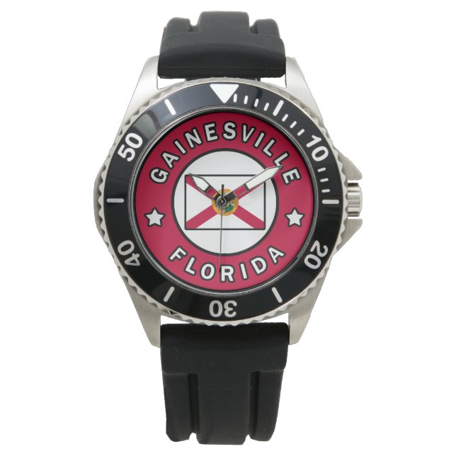 Gainesville Florida Armbanduhr (Vorderseite)