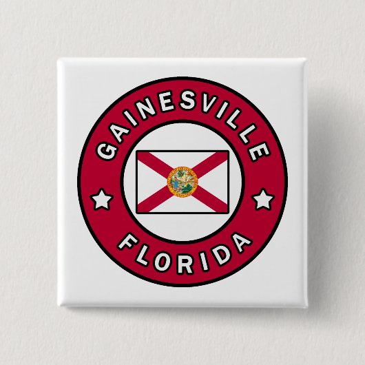 Gainesville Florida Button (Vorderseite)