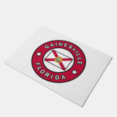 Gainesville Florida Fußmatte (Schrägansicht)