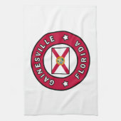 Gainesville Florida Geschirrtuch (Vertikal)