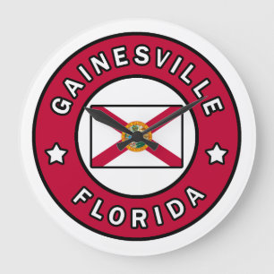 Gainesville Florida Große Wanduhr