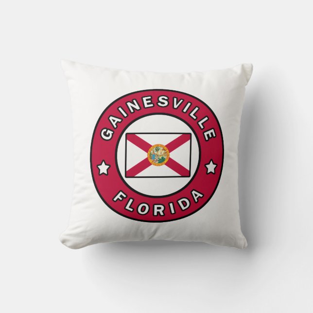 Gainesville Florida Kissen (Vorderseite)