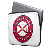 Gainesville Florida Laptopschutzhülle (Vorderseite Links)