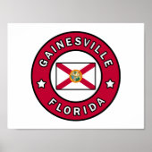Gainesville Florida Poster (Vorne)