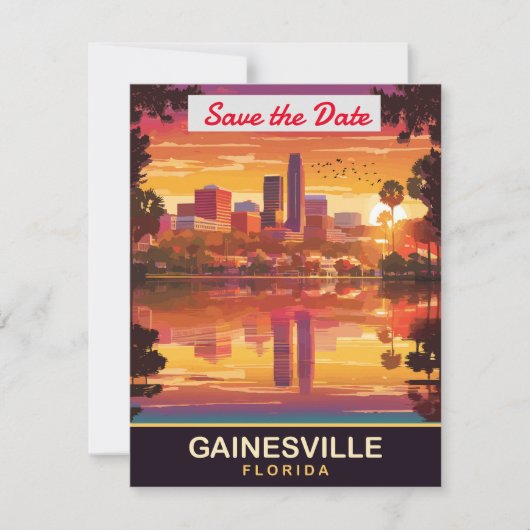 Gainesville, Florida, Save The Date (Vorderseite)