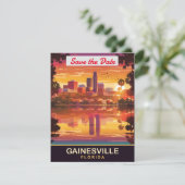 Gainesville, Florida, Save The Date (Stehend Vorderseite)