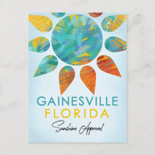 Gainesville Florida Sunshine Postkarte
