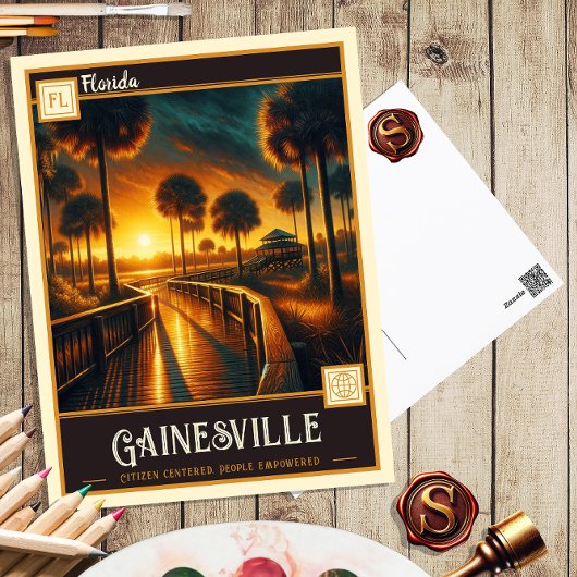 Gainesville, Florida | Vintage Postkarte