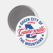 Gainesville, Georgien Magnet (Vorderseite/Rückseite)