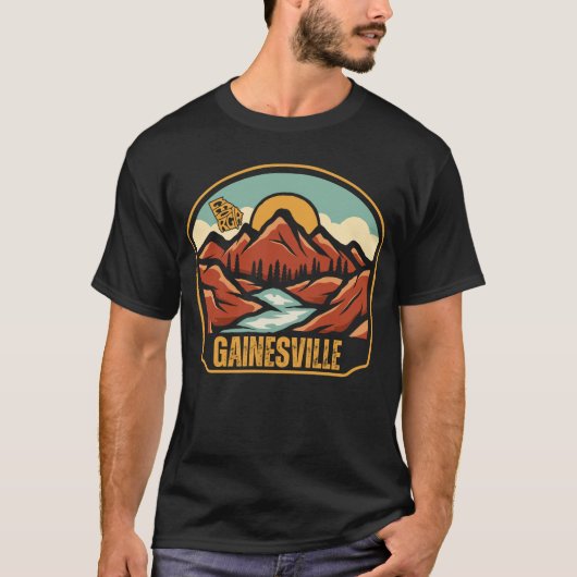Gainesville, Georgien T-Shirt (Vorderseite)