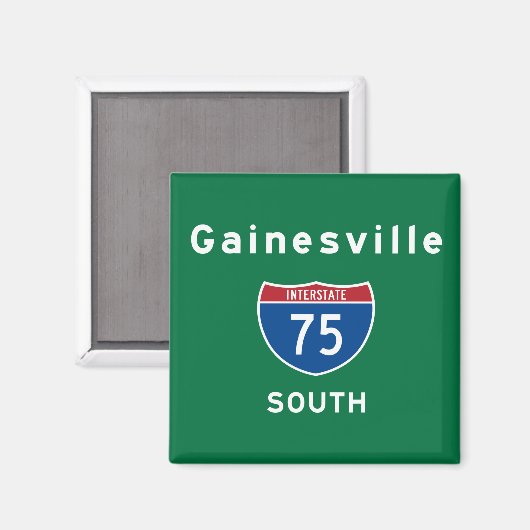 Gainesville Magnet (Vorderseite/Rückseite)