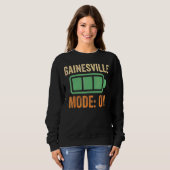 Gainesville-Modus bei Batterie-Design Sweatshirt (Vorne ganz)