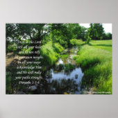 Gainesville TX Proverbs 3:5-6 Poster (Vorne)