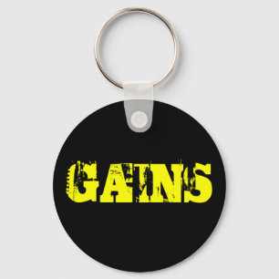 Gains Gym  Schlüsselanhänger