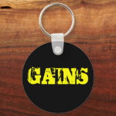 Gains Gym Schlüsselanhänger (Vorderseite)