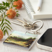 Gainsborough - Berglandschaft mit Hirte Schlüsselanhänger (Vorderseite rechts)