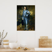 Gainsborough - Der Blaue Junge Poster (Küche)