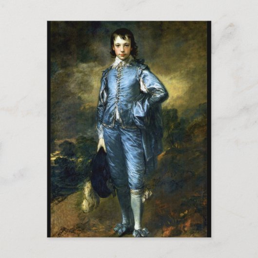 Gainsborough - Der Blaue Junge Postkarte (Vorderseite)