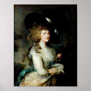 Gainsborough: Motiv: Georgiana Poster