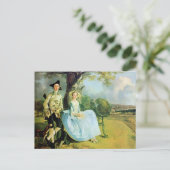 Gainsborough, Mr. and Mrs. Andrews, Postkarte (Stehend Vorderseite)
