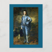 Gainsborough - The Blue Boy, Postkarte (Vorderseite)
