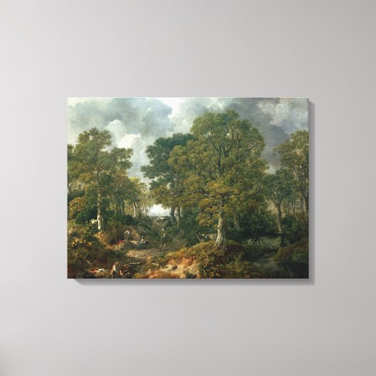 Gainsborough's Forest, c.1748 Leinwanddruck (Vorderseite)