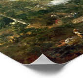 Gainsborough's Forest, c.1748 Poster (Ecke)