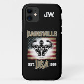 Gainsville USA Double Biceps Pose Bodybuilder Case-Mate iPhone Hülle (Rückseite)