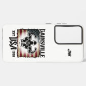 Gainsville USA Double Biceps Pose Bodybuilding Samsung Galaxy Hülle (Linke Seite)