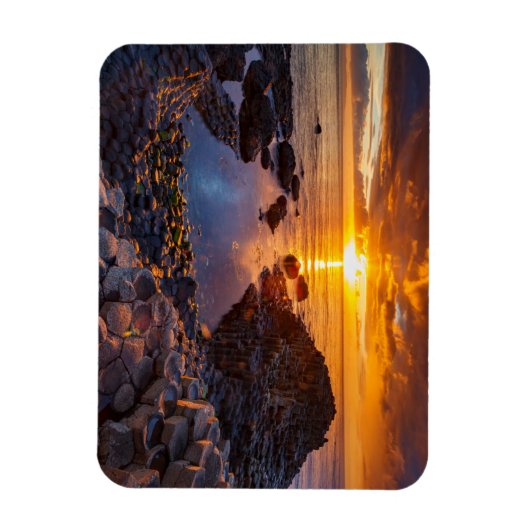 Gaint's Causeway in Irland Magnet (Vertikal)