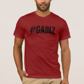 #gainz T-Shirt (Vorderseite)