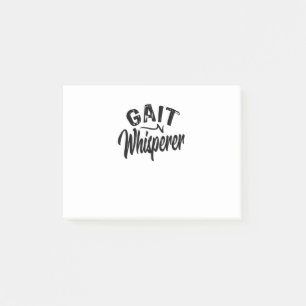 Gait Whisperer Post-it Klebezettel