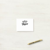 Gait Whisperer Post-it Klebezettel (Auf Schreibtisch)