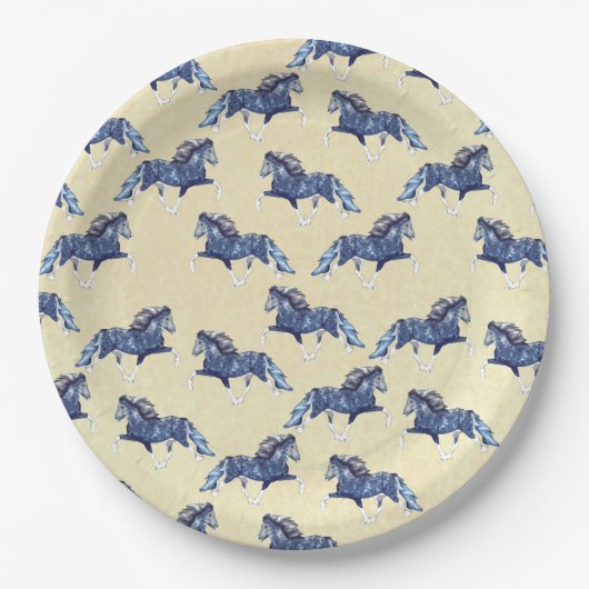 Gaited Horse Blámóða Pappteller (Vorderseite)