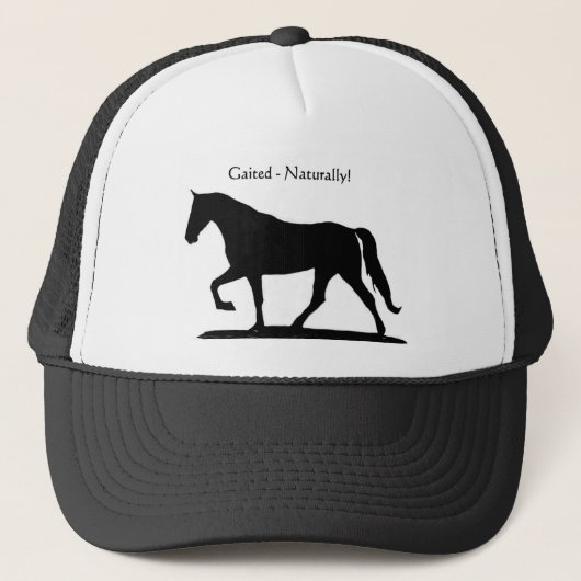 Gaited Horse Hat Truckerkappe (Vorderseite)