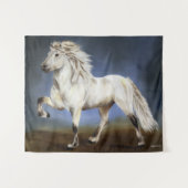 Gaited Horse Nobility Wandteppich (Vorderseite (Horizontal))