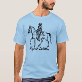 Gaited Maultier-hybrider Cadillac-Entwurf T-Shirt