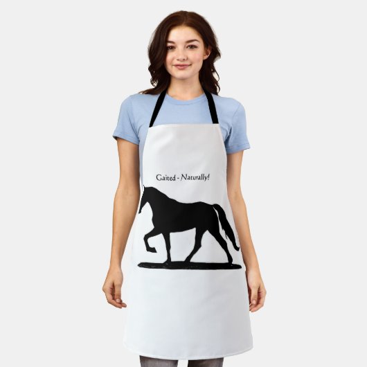Gaited - Natürlich Schürze (Getragen)