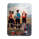 Gaiteros/Gaiteiros/Pipers Magnet (Vertikal)
