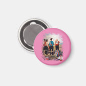 Gaiteros/Gaiteiros/Pipers Magnet (Vorderseite/Rückseite)