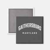 Gaithersburg Maryland Magnet (Vorderseite/Rückseite)