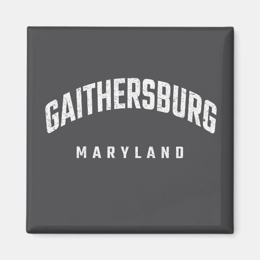 Gaithersburg Maryland Magnet (Vorne)