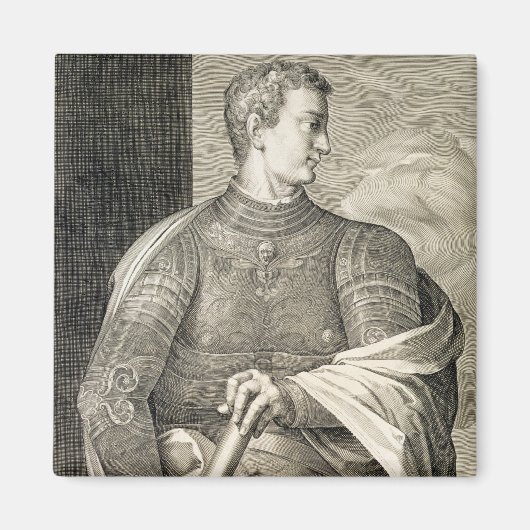 Gaius Caesar 'Caligula' (12-41 n.Chr.) Kaiser von  Magnet (Vorne)